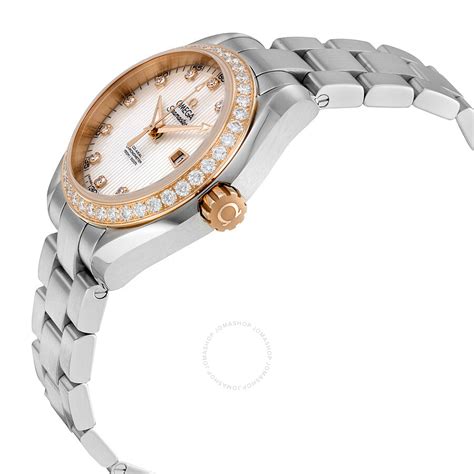 omega seamaster women's watch|omega aqua terra ladies diamond.